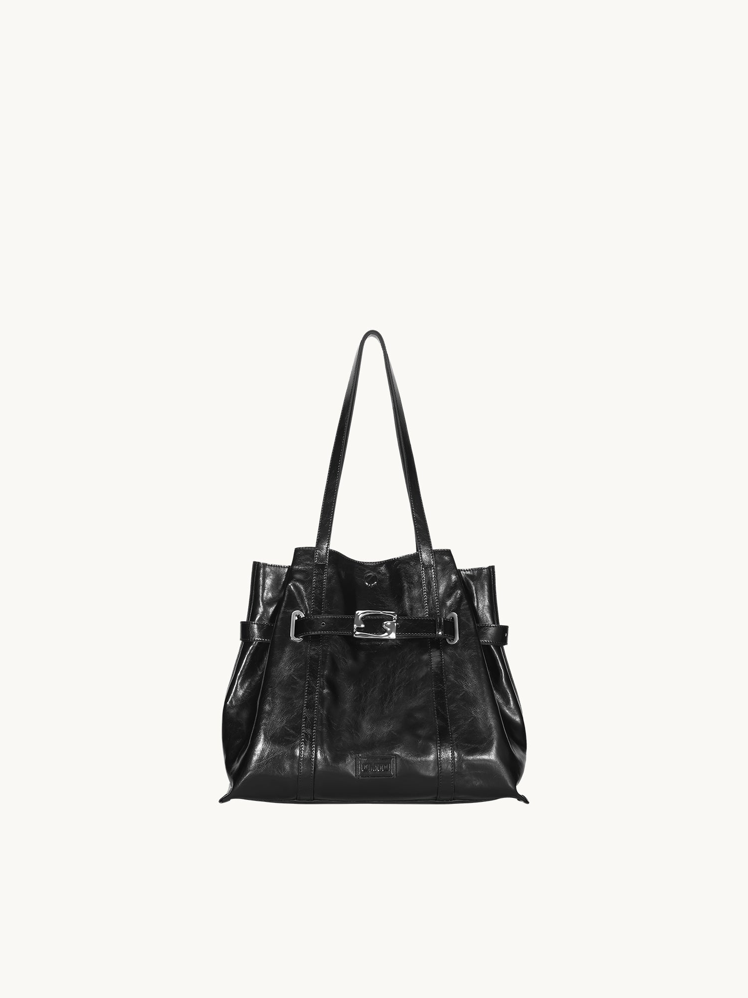 DUMPLING Regular Tote Bag - Black