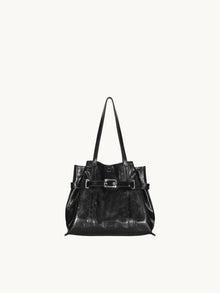DUMPLING Regular Tote Bag - Black