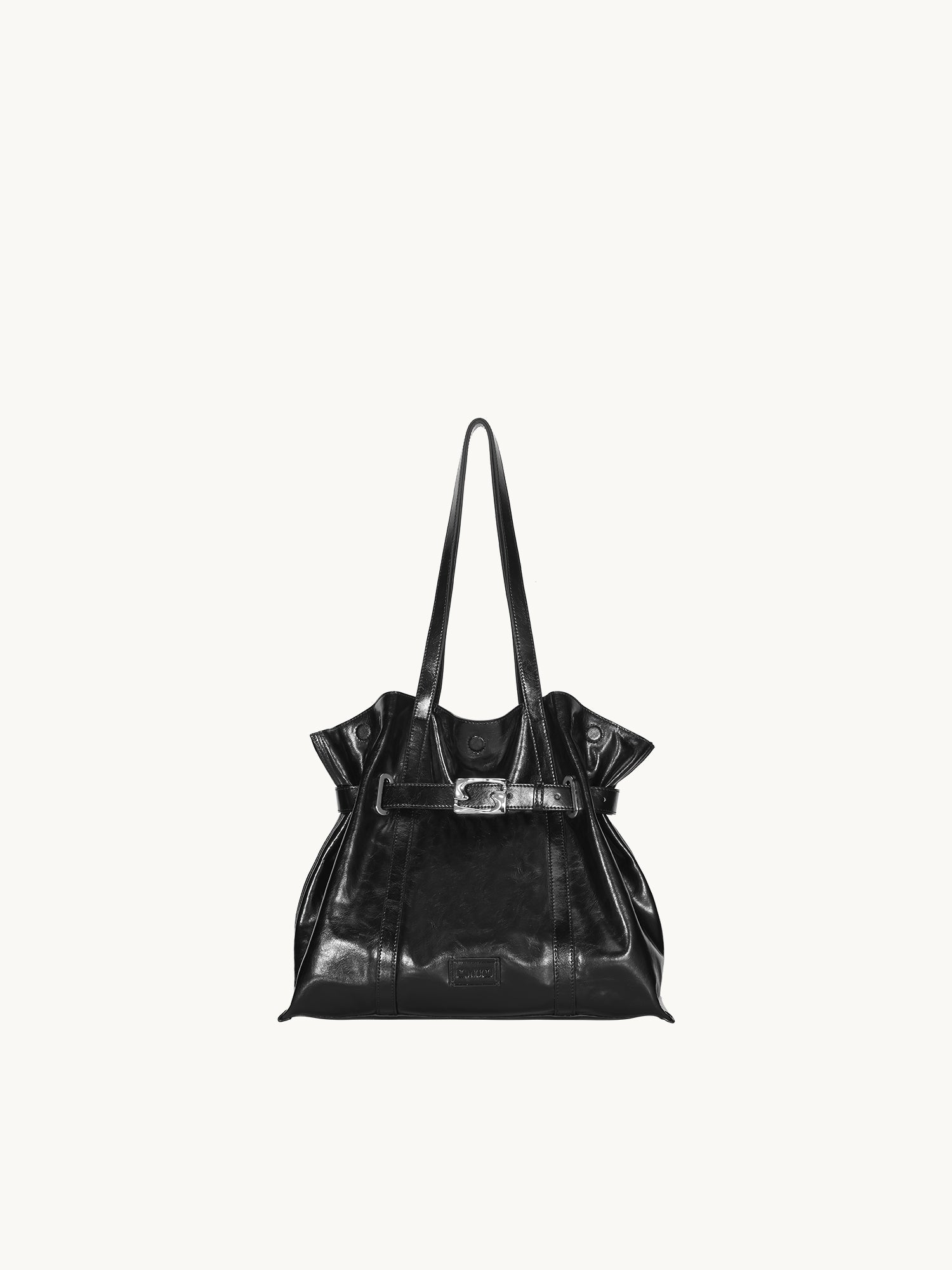 DUMPLING Regular Tote Bag - Black
