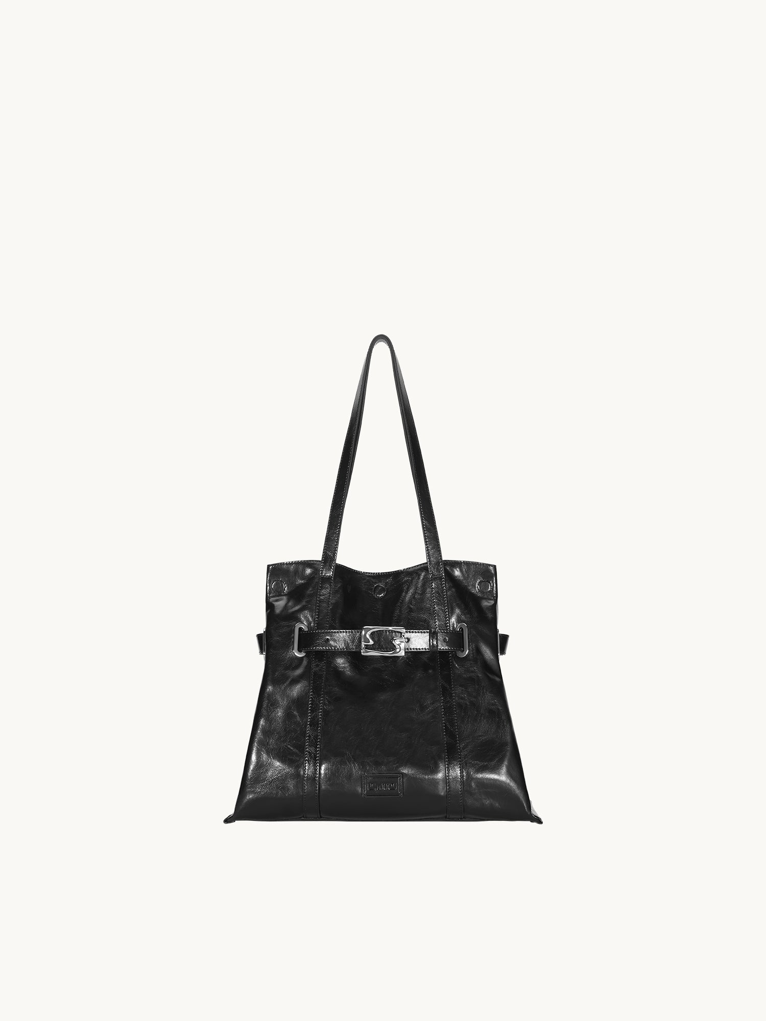 DUMPLING Regular Tote Bag - Black