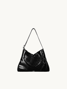 SURE SURE CROISSANT Medium Shoulder Bag - Black