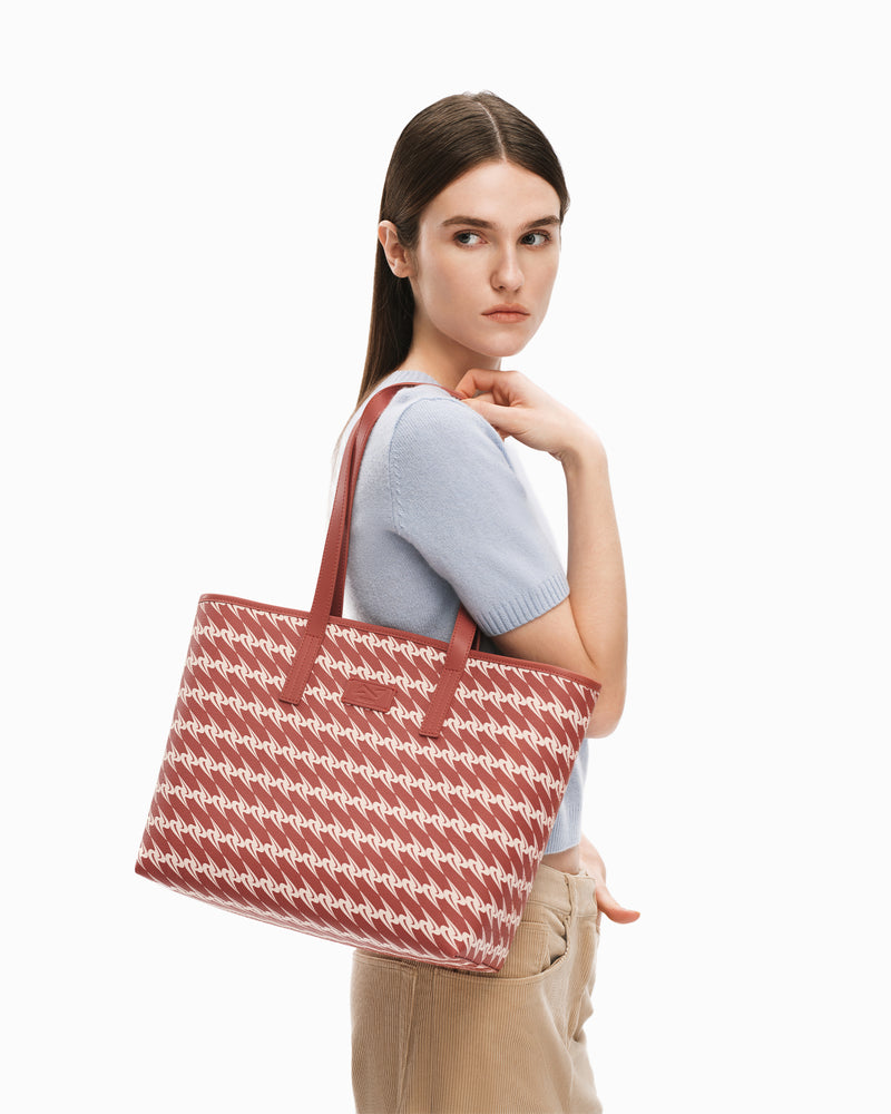 MONOGRAM 3.0 LOOP Medium Tote Bag - Red