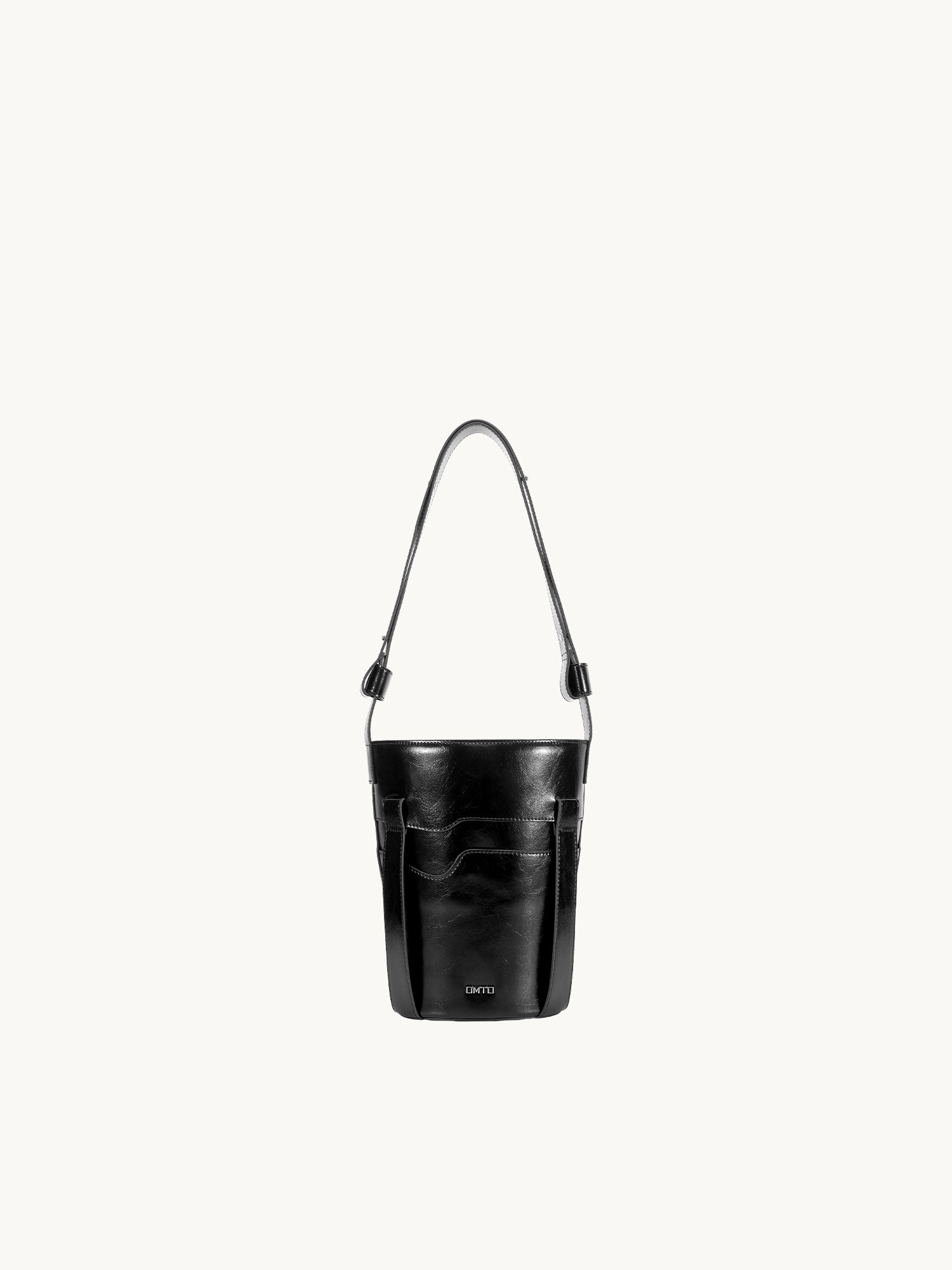 ZIP ZIP Regular Shoulder Bag - Black