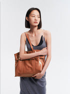 DUMPLING Regular Tote Bag - Brown