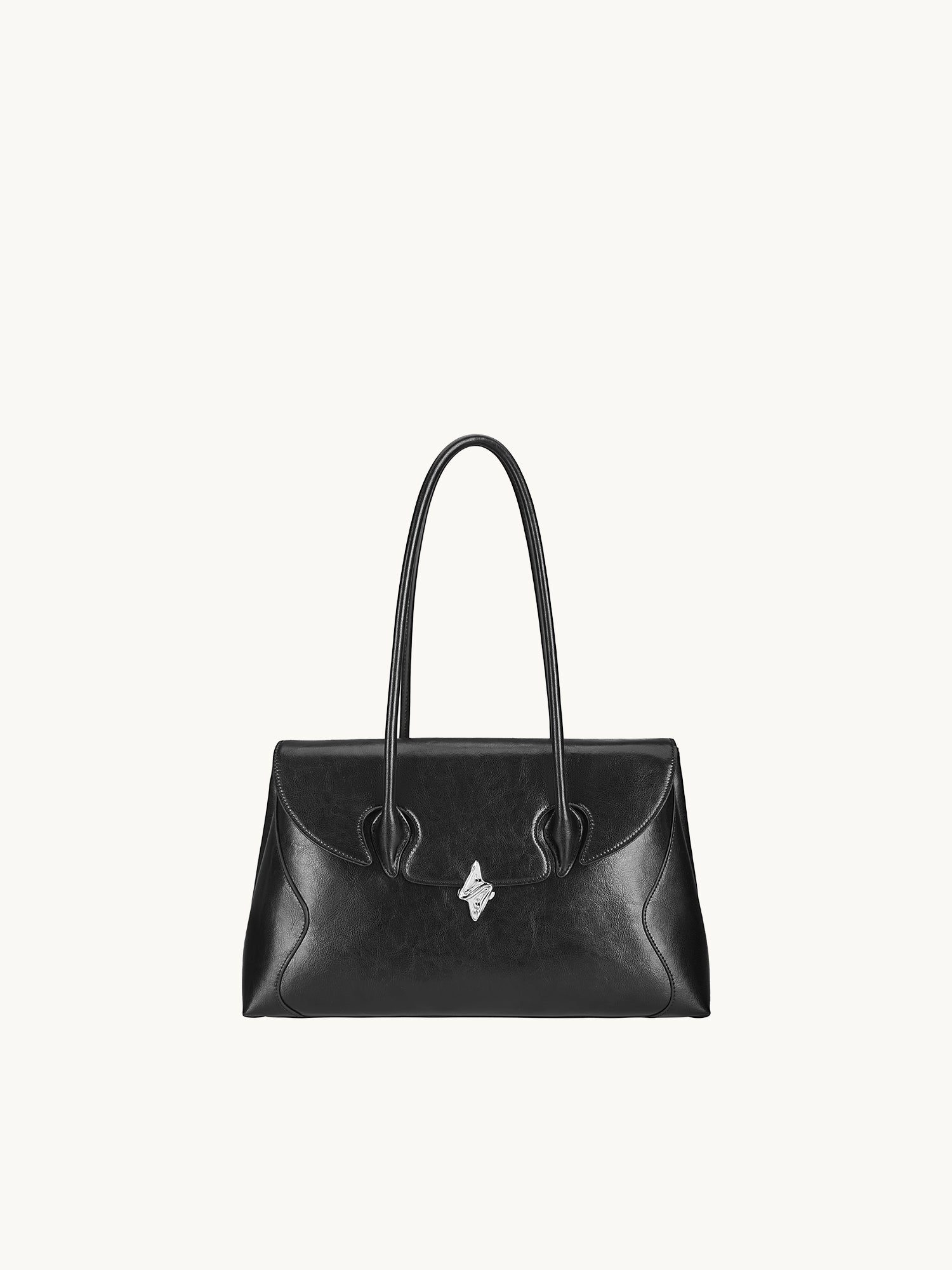 URBAN WANDERING Regular Shoulder Bag - Black