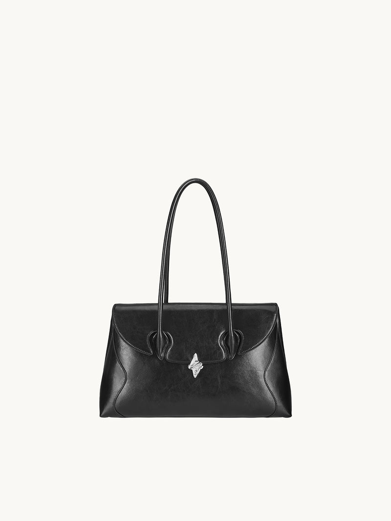 URBAN WANDERING Regular Shoulder Bag - Black