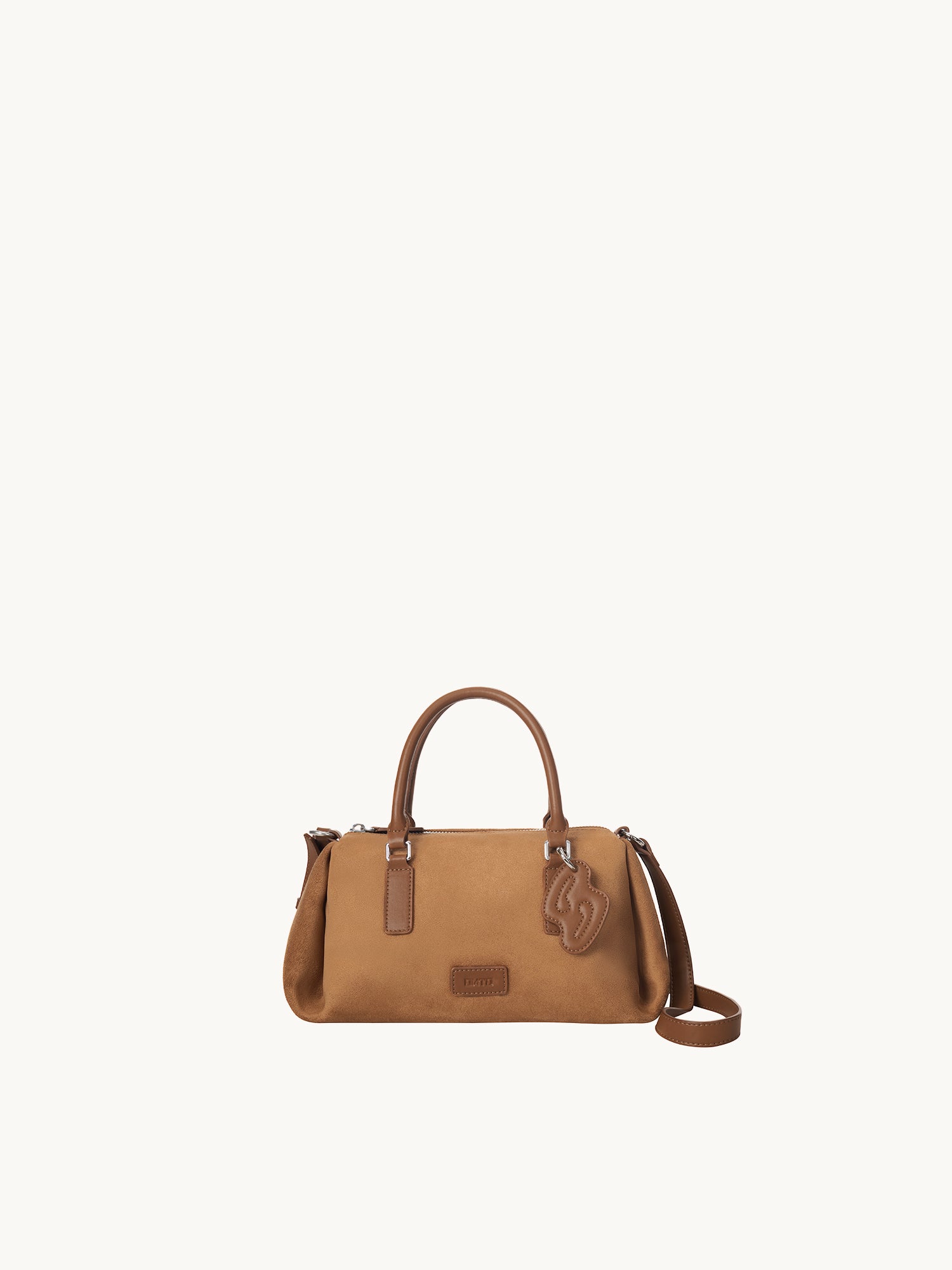 PINCH PILLOW Small Handbag - Mocha Brown