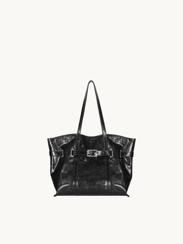 DUMPLING Regular Tote Bag - Black