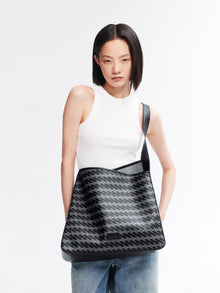 MONOGRAM 3.0 SOFT LOOP Large Shoulder Bag - Black