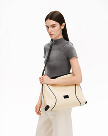 FOO FOO SOFT Large Shoulder Bag - Beige