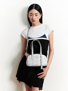 MONOGRAM 5.0 LOOP Regular Shoulder Bag - Cream Grey