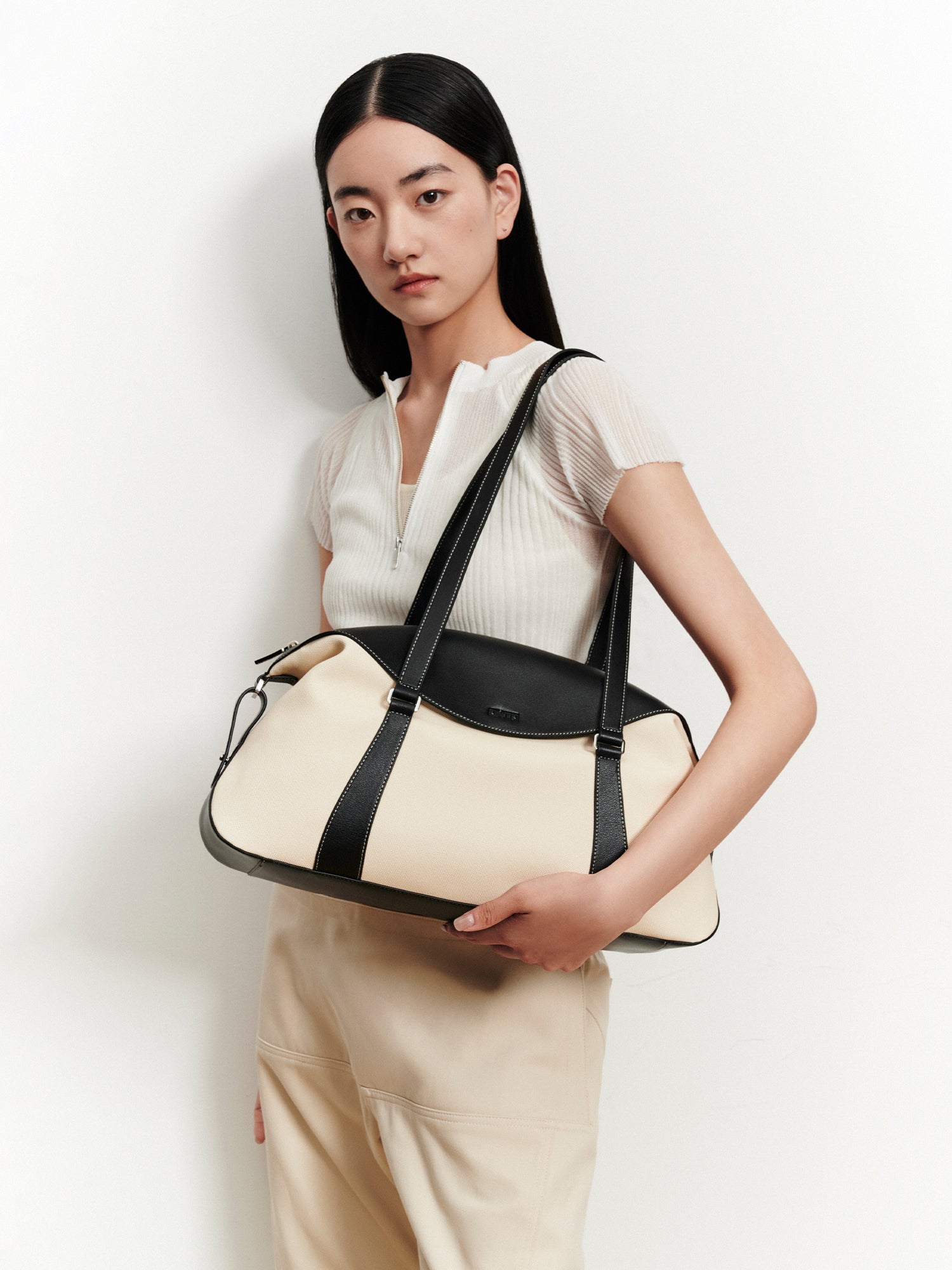 FOO FOO OATS Regular Shoulder Bag - Beige