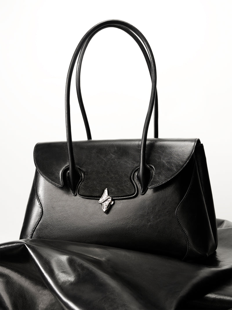 URBAN WANDERING Regular Shoulder Bag - Black