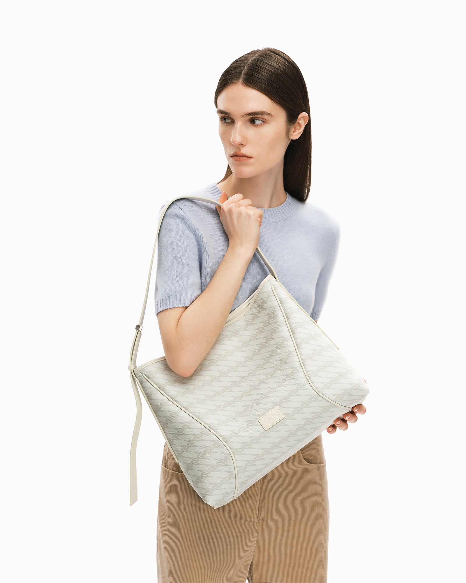 MONOGRAM 3.0 LOOP Large Shoulder Bag - Beige