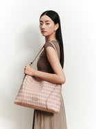 MONOGRAM 3.0 LOOP Large Shoulder Bag - Peach Pink