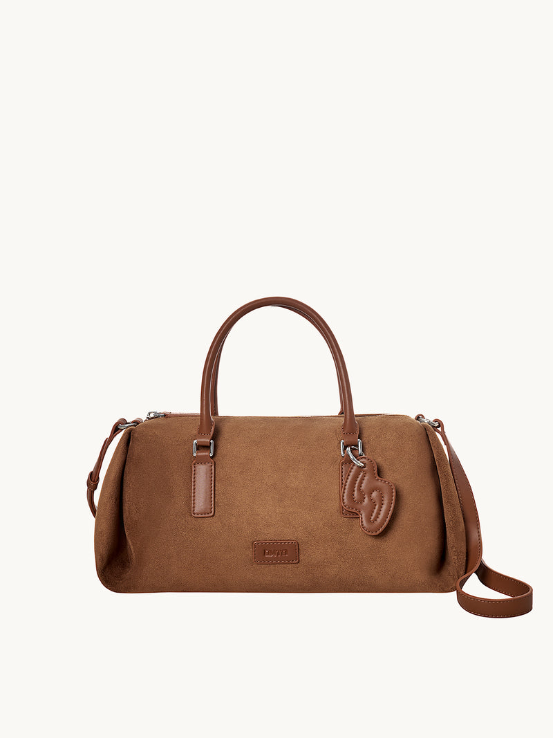 PINCH PILLOW Medium Handbag - Mocha Brown