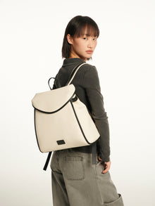 FOO FOO OATS Regular Backpack - Beige