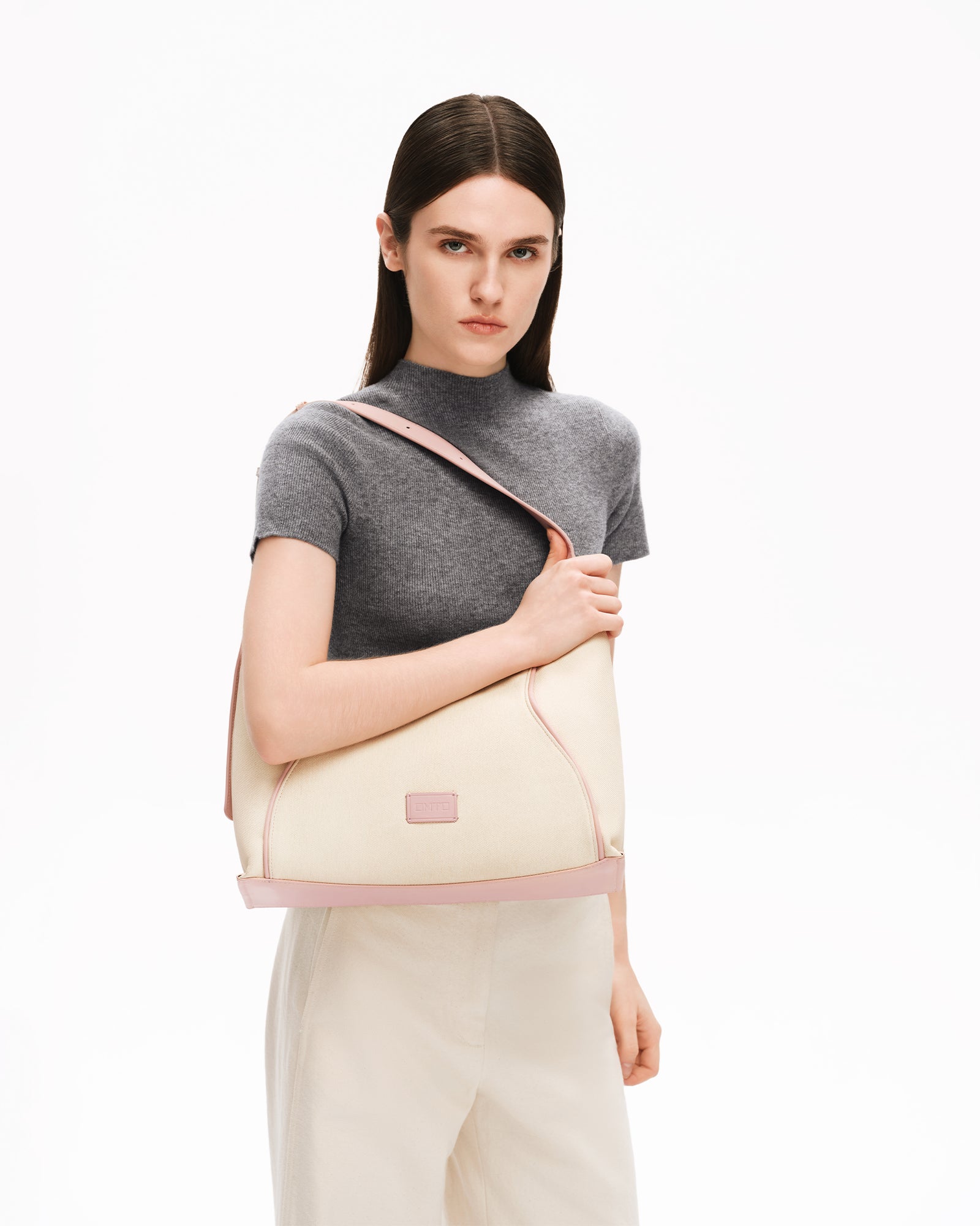FOO FOO CANVAS Small Shoulder Bag - Pink
