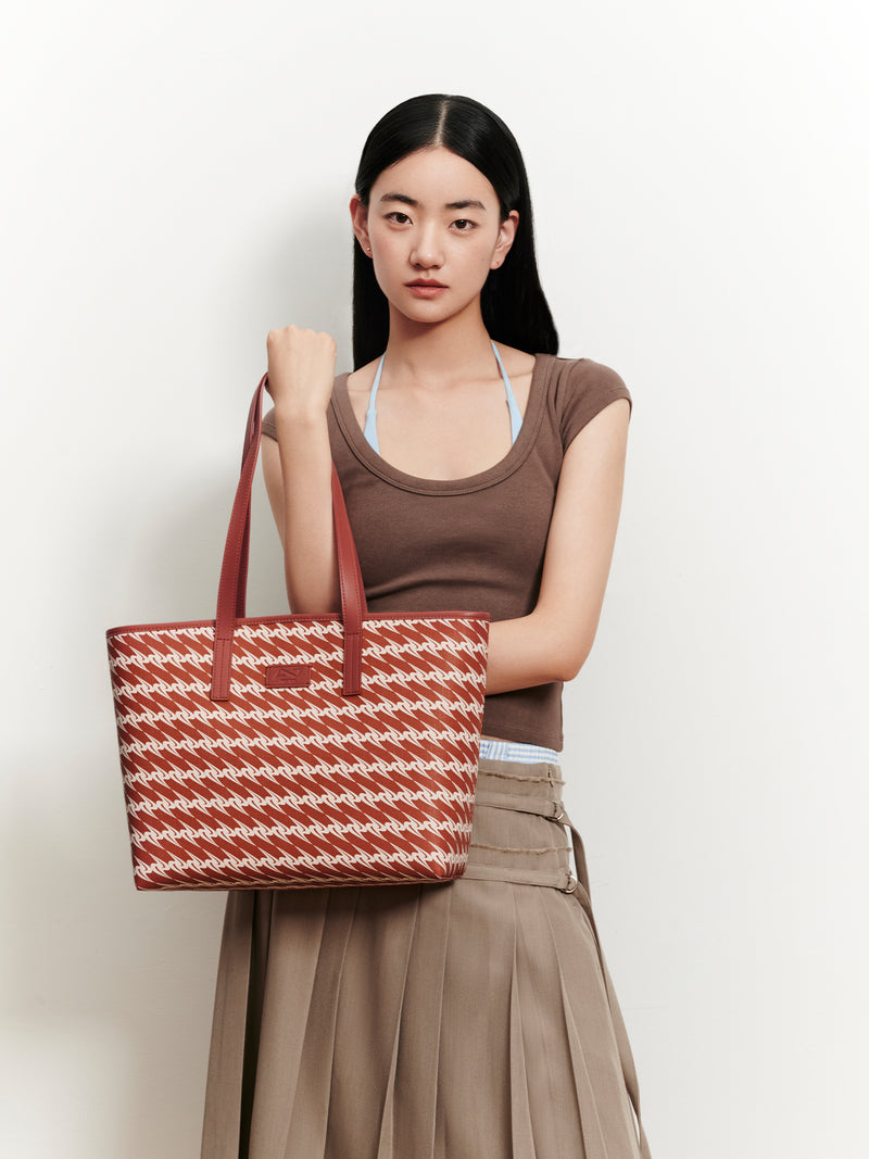 MONOGRAM 3.0 LOOP Medium Tote Bag - Red