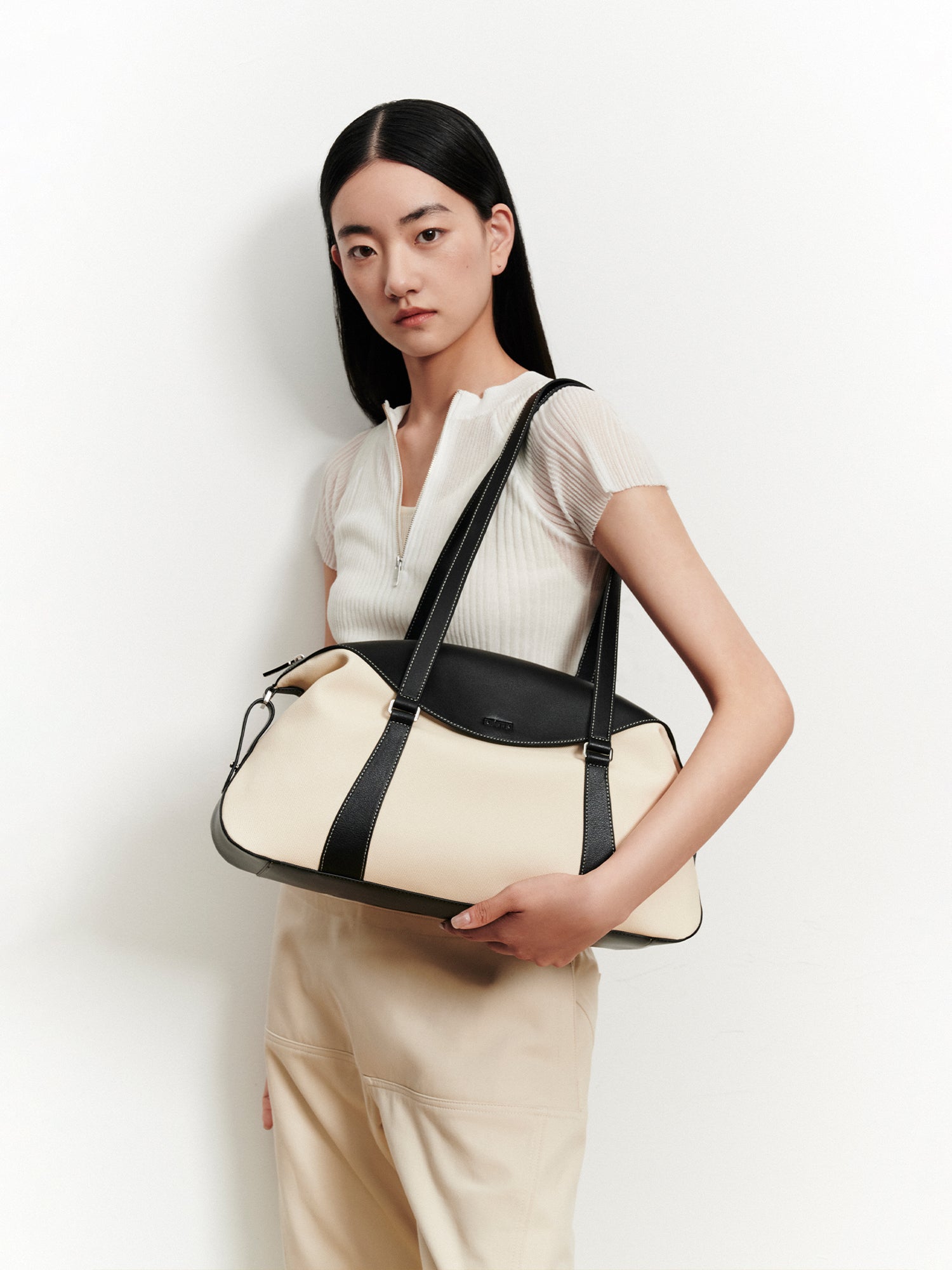 FOO FOO OATS Regular Shoulder Bag - Beige