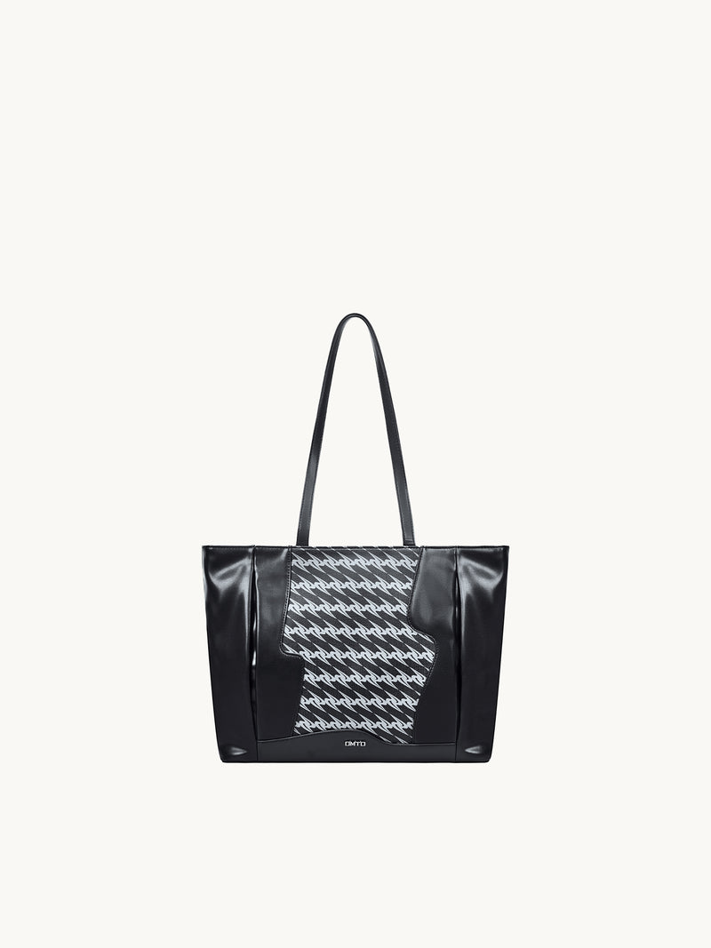 MONOGRAM 3.0 FLOWER LOOP Medium Tote Bag - Black