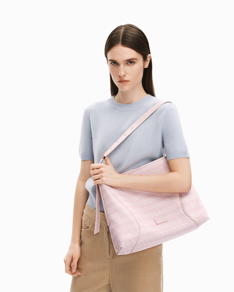MONOGRAM 3.0 LOOP Large Shoulder Bag - Sakura Pink