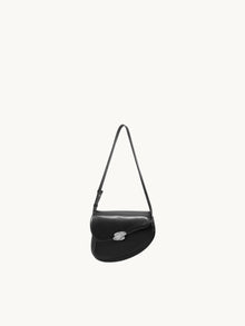 GEMINI Small Shoulder Bag - Black