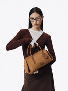 PINCH PILLOW Medium Handbag - Mocha Brown