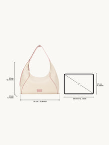 FOO FOO CANVAS Large Shoulder Bag - Pink