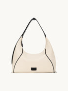 FOO FOO CANVAS Large Shoulder Bag - Beige