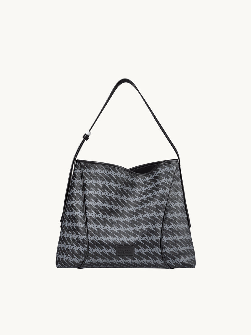 MONOGRAM 3.0 LOOP Large Shoulder Bag - Black