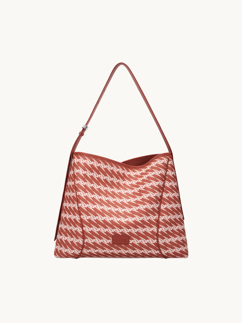 MONOGRAM 3.0 LOOP Large Shoulder Bag - Red