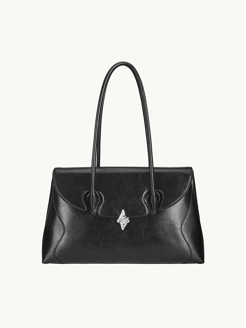 URBAN WANDERING Regular Shoulder Bag - Black