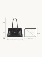 URBAN WANDERING Regular Shoulder Bag - Black