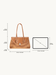 URBAN WANDERING Regular Shoulder Bag - Brown