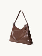 SURE SURE CROISSANT Medium Shoulder Bag - Cocoa Brown