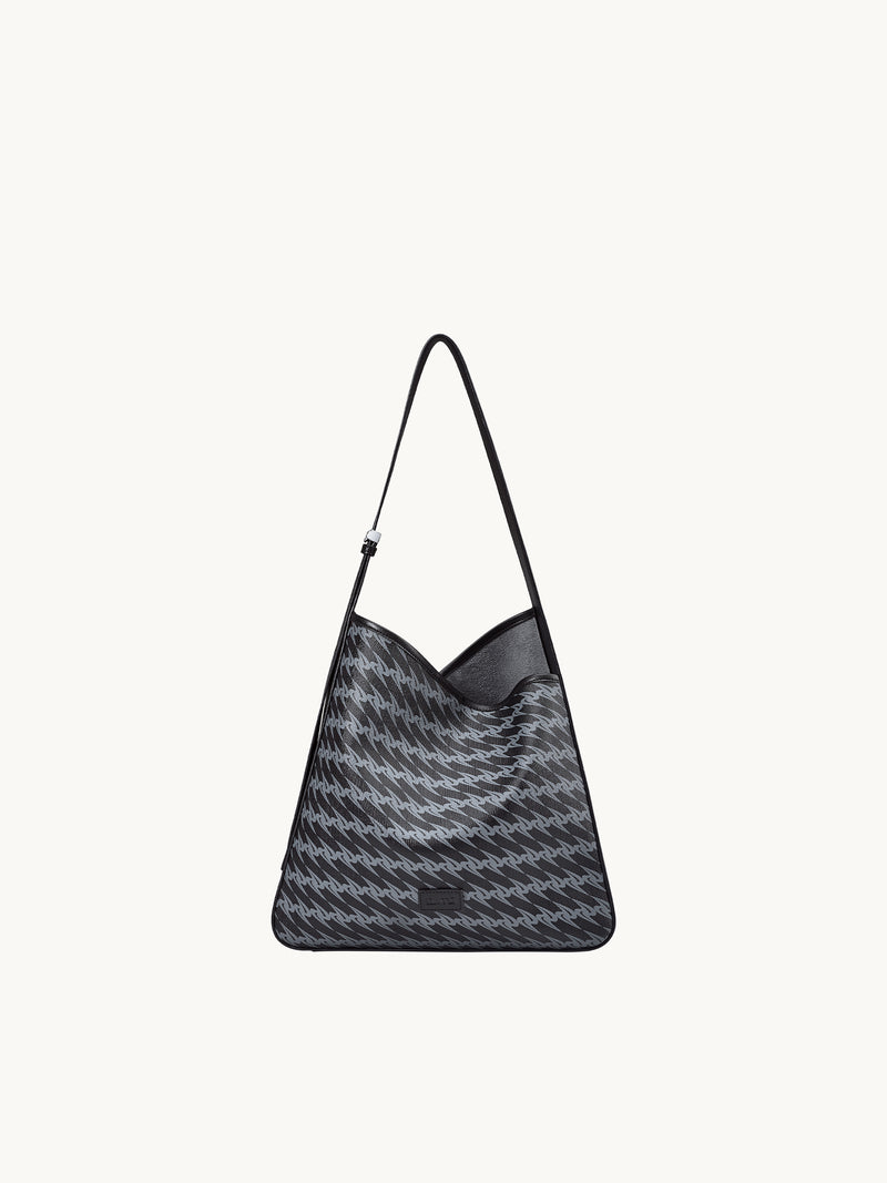 MONOGRAM 3.0 SOFT LOOP Small Shoulder Bag - Black