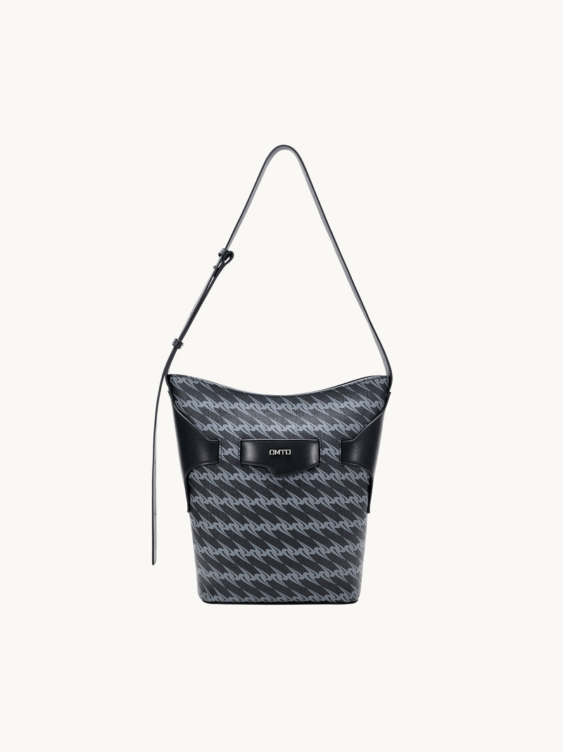 MONOGRAM 3.0 LOOP Regular Shoulder Bag - Black