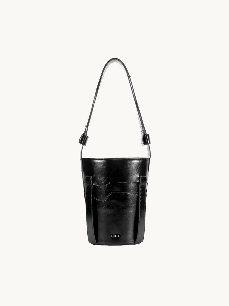 ZIP ZIP Regular Shoulder Bag - Black