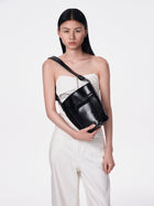 ZIP ZIP Regular Shoulder Bag - Black