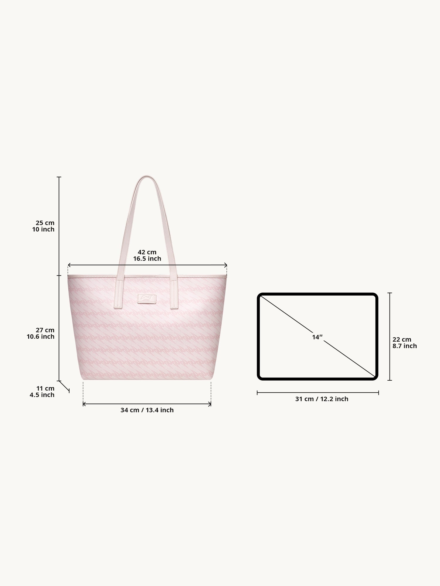MONOGRAM 3.0 LOOP Medium Tote Bag - Pink