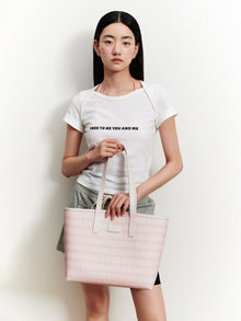 MONOGRAM 3.0 LOOP Medium Tote Bag - Pink