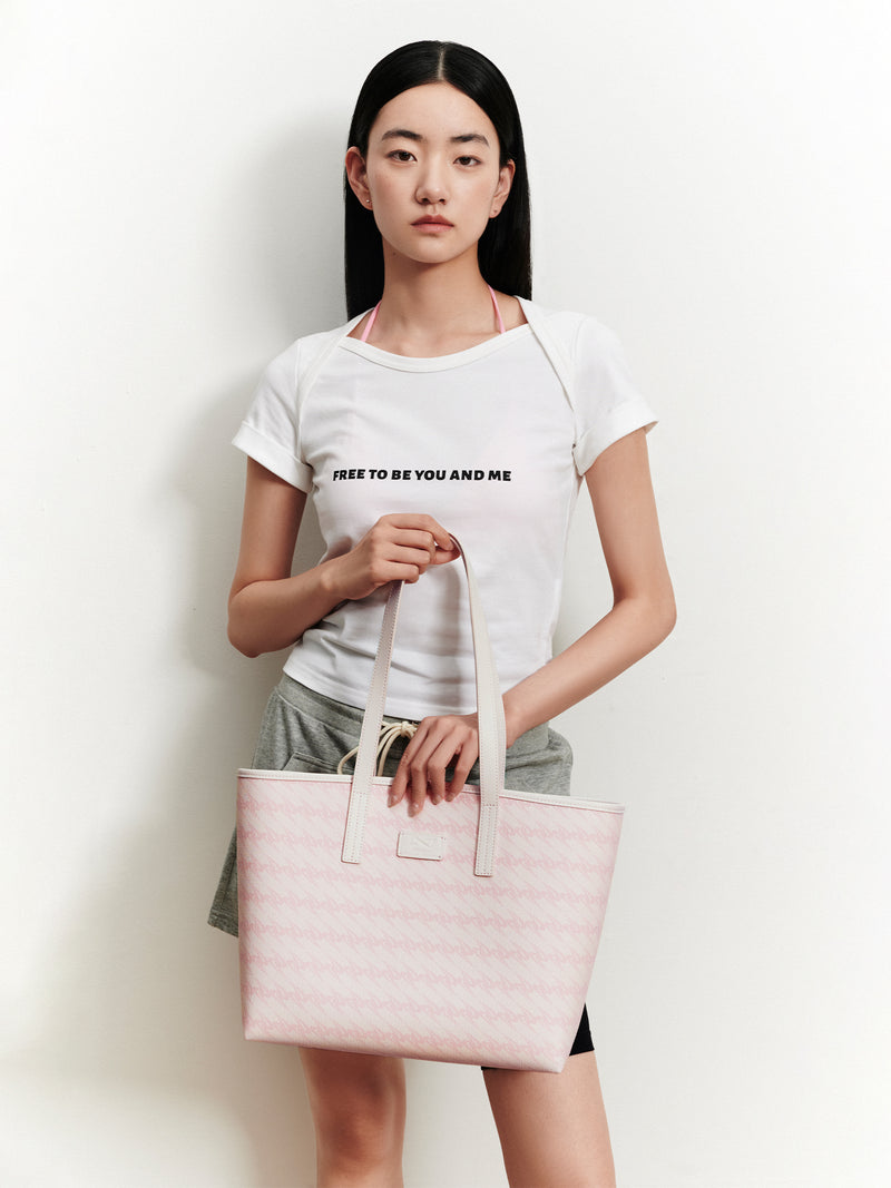 MONOGRAM 3.0 LOOP Medium Tote Bag - Pink