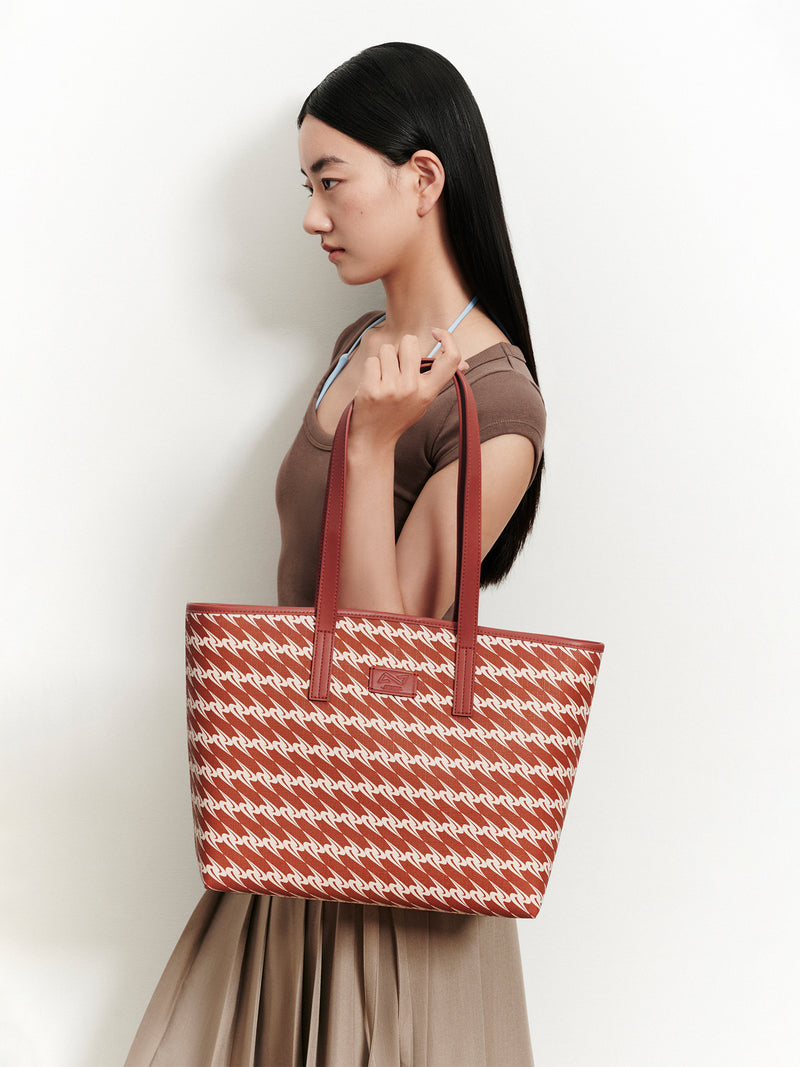 MONOGRAM 3.0 LOOP Medium Tote Bag - Red
