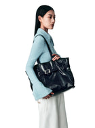 DUMPLING Regular Tote Bag - Black