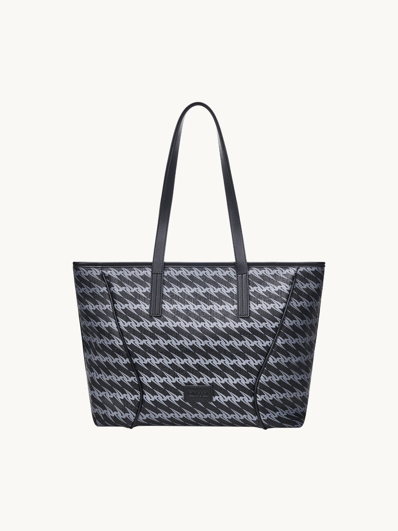 MONOGRAM 3.0 TRUFFLE LOOP Medium Tote Bag - Black