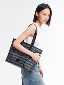 MONOGRAM 3.0 TRUFFLE LOOP Medium Tote Bag - Black