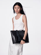 MONOGRAM 3.0 FLOWER LOOP Medium Tote Bag - Black