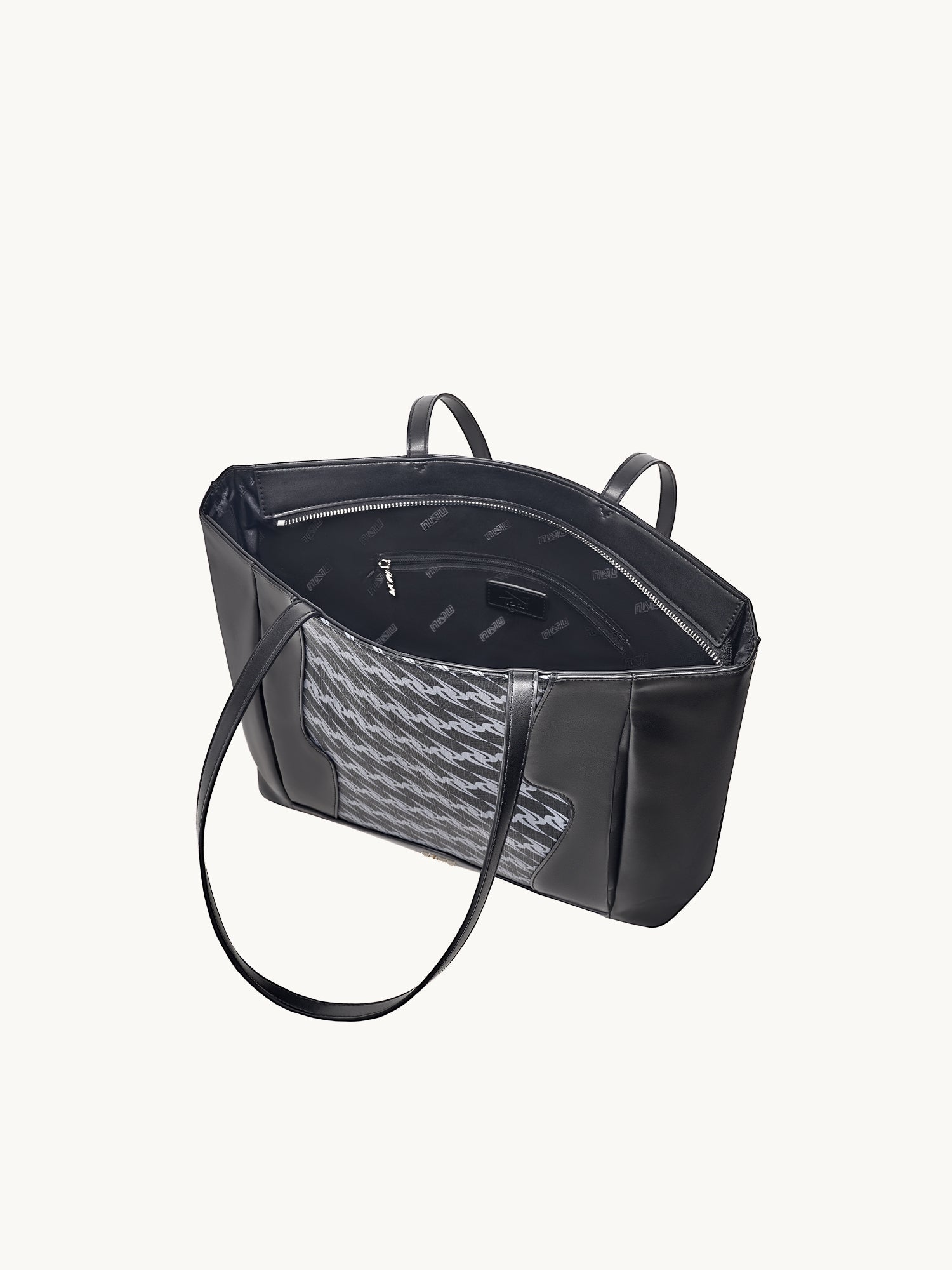 MONOGRAM 3.0 FLOWER LOOP Medium Tote Bag - Black