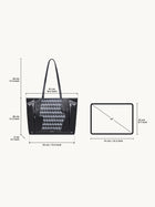 MONOGRAM 3.0 FLOWER LOOP Medium Tote Bag - Black